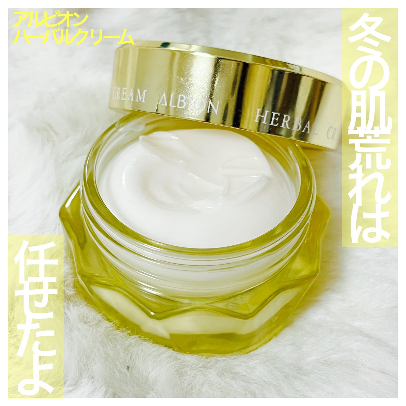 アルビオン ハーバルクリーム/ALBION/フェイスクリームを使ったクチコミ(1枚目)