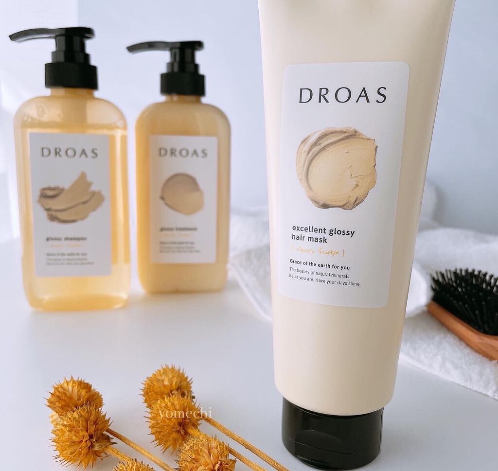 クレイヘアマスク エクセレントグロッシー/DROAS/ヘアマスク・ヘアパックを使ったクチコミ（1枚目）