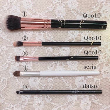 UR GLAM　EYESHADOW BRUSH C（アイシャドウブラシC）/U R GLAM/メイクブラシを使ったクチコミ（2枚目）