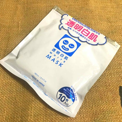 ホワイトマスクN/透明白肌/シートマスク・パックを使ったクチコミ(1枚目)