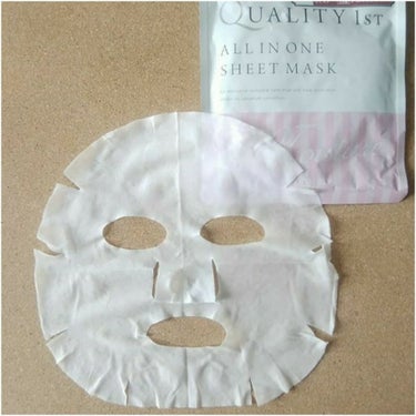 オールインワンシートマスク モイストEX/クオリティファースト/シートマスク・パックを使ったクチコミ（1枚目）