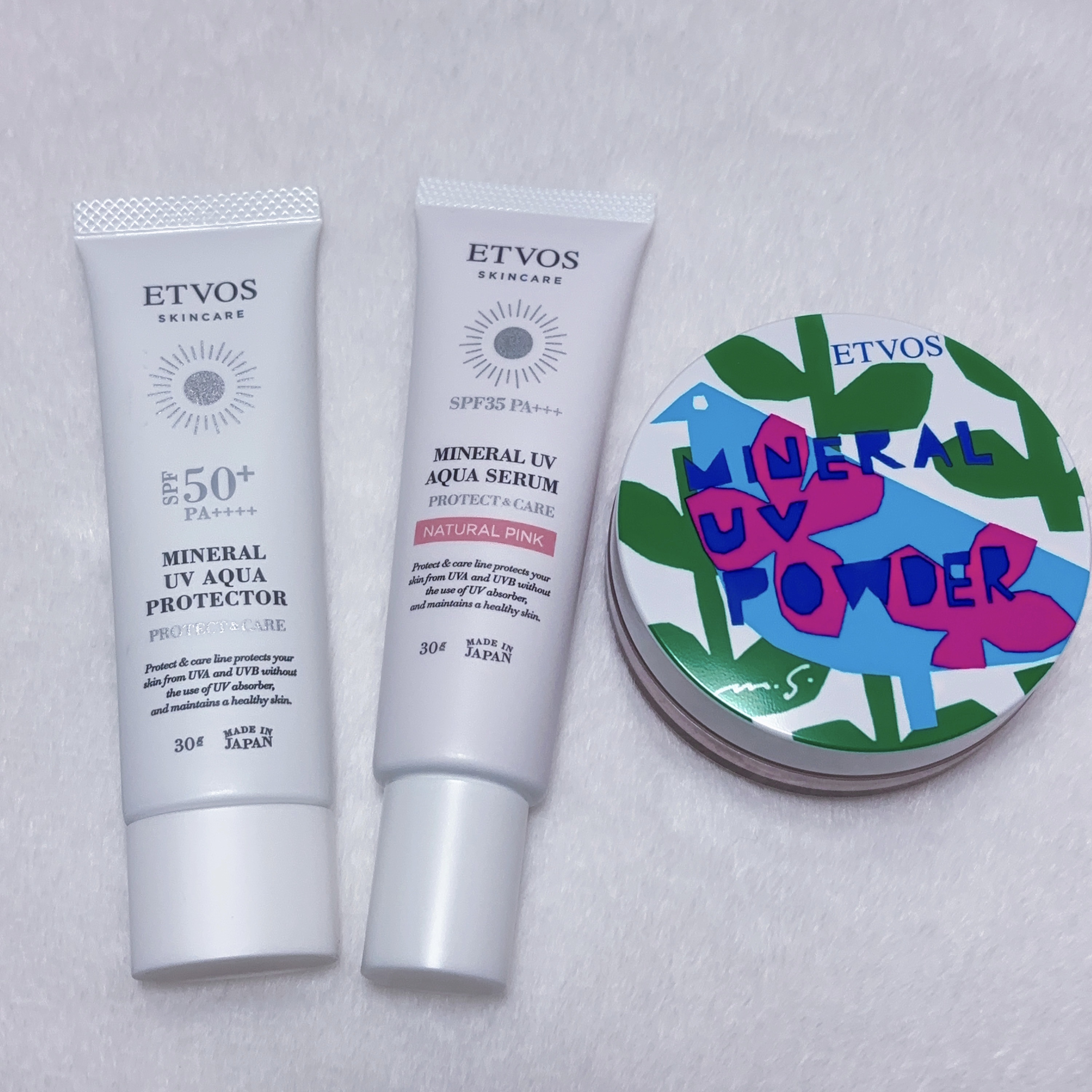 ミネラルUVパウダー サクラピンク/エトヴォス/ルースパウダーを使ったクチコミ（1枚目）