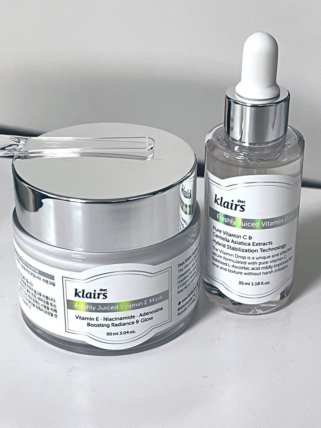 フレッシュリージュースドビタミンドロップ(35ml)/Klairs/美容液を使ったクチコミ（1枚目）