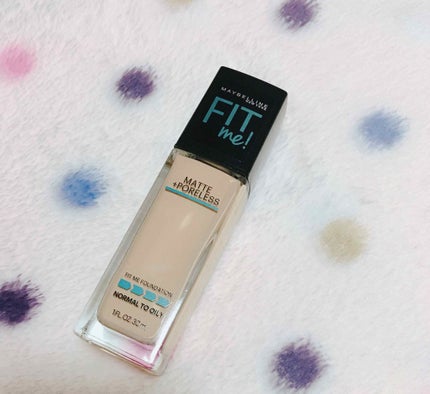 フィットミーリキッドファンデーション/MAYBELLINE NEW YORK/リキッドファンデーションを使ったクチコミ(1枚目)