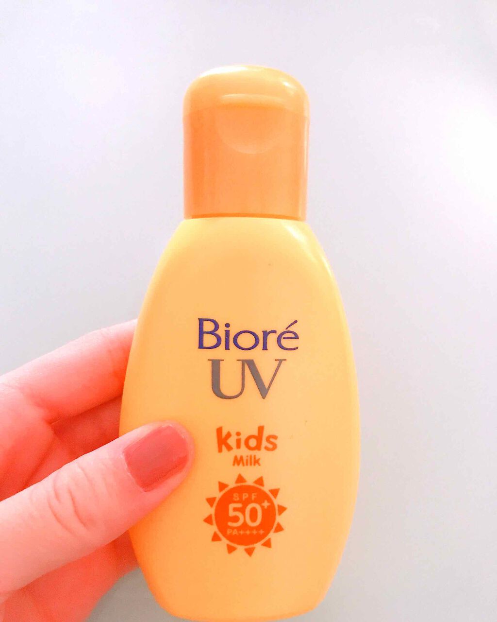 ビオレUV のびのびキッズミルク SPF50+/ビオレ/日焼け止めミルクを使ったクチコミ(1枚目)