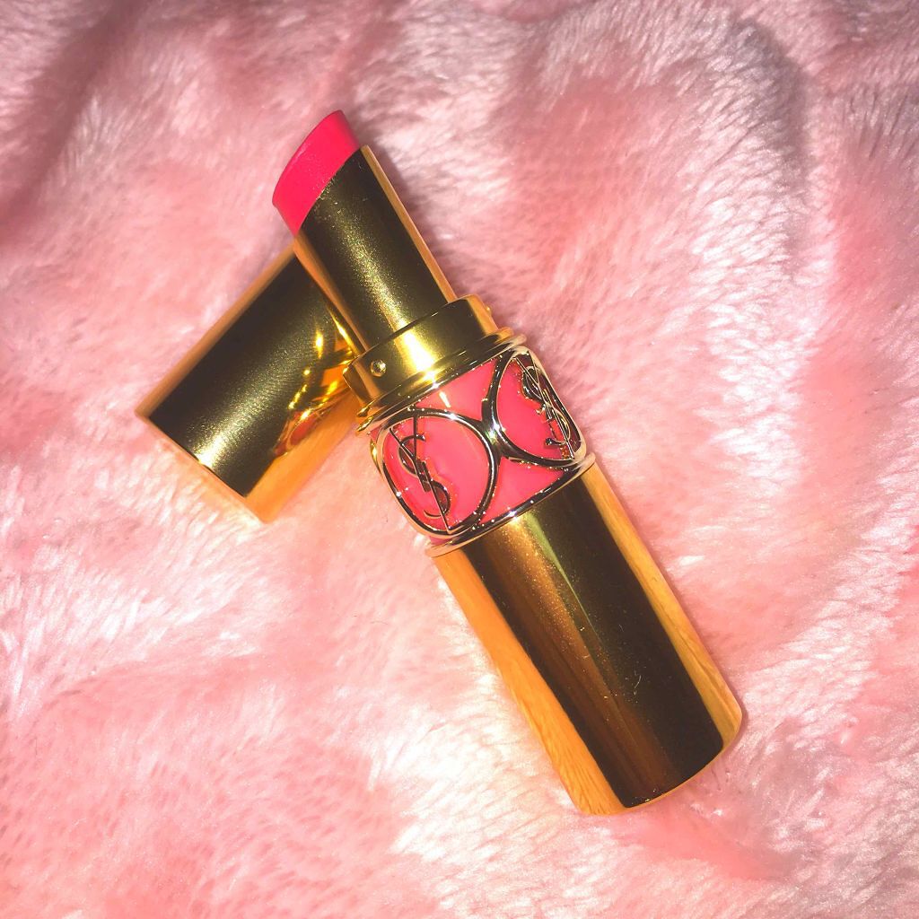 ルージュ ヴォリュプテ シャイン/YVES SAINT LAURENT BEAUTE/口紅を使ったクチコミ(1枚目)