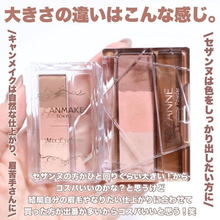 ミックスアイブロウ/キャンメイク/パウダーアイブロウを使ったクチコミ(8枚目)