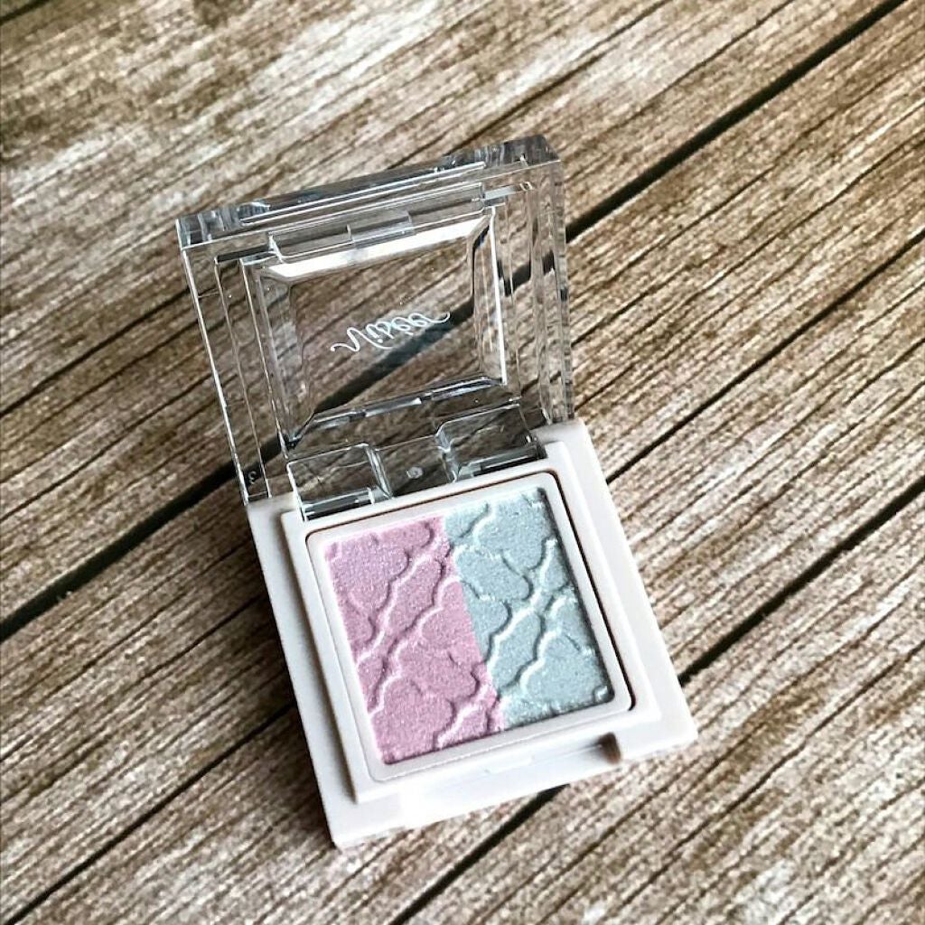 リシェ ダズリング デュオ アイズ/Visée/アイシャドウパレットを使ったクチコミ(2枚目)