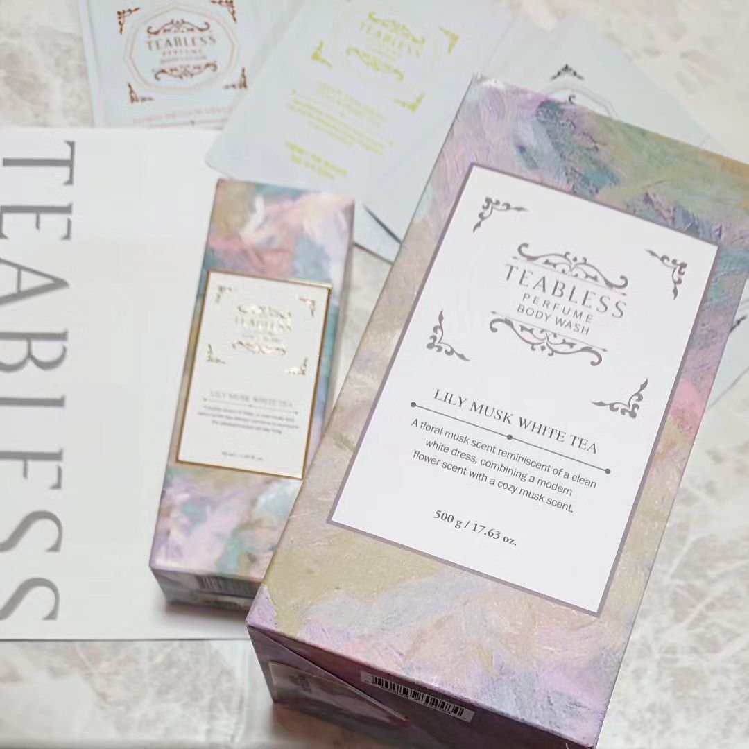 パフュームボディウォッシュ リリームスクホワイトティー/TEABLESS/ボディソープを使ったクチコミ（1枚目）
