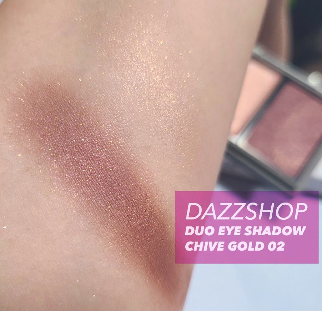 デュオアイシャドウ/DAZZSHOP/アイシャドウパレットを使ったクチコミ（2枚目）