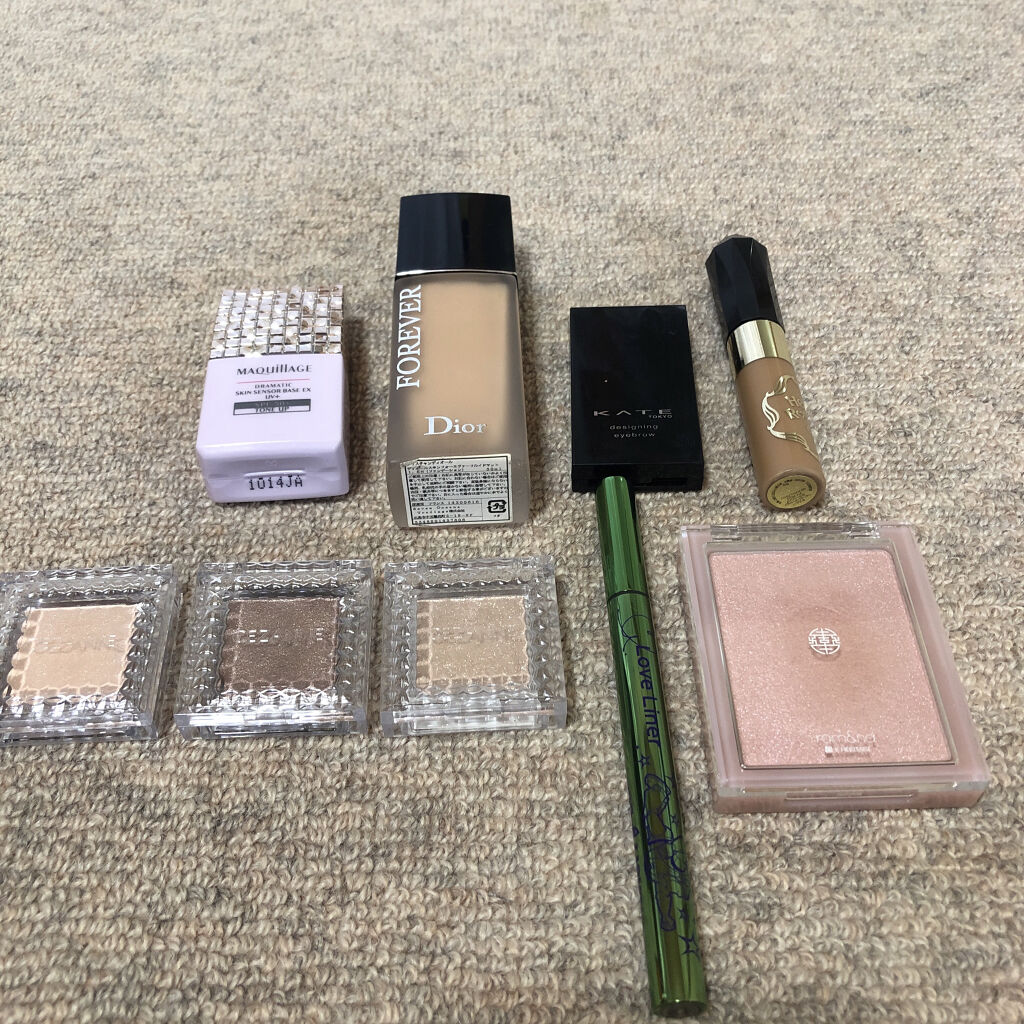 ケイト デザイニングアイブロウ3D/KATE/パウダーアイブロウを使ったクチコミ（1枚目）