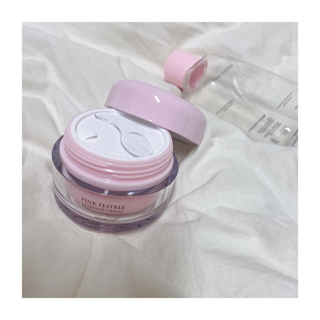 ピンクティーツリークリーム/APLIN/フェイスクリームを使ったクチコミ(1枚目)
