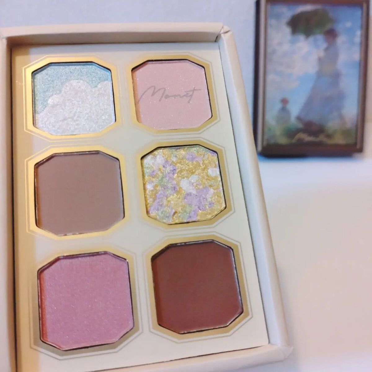 絵画アイシャドウパレット/MilleFée/アイシャドウパレットを使ったクチコミ（1枚目）