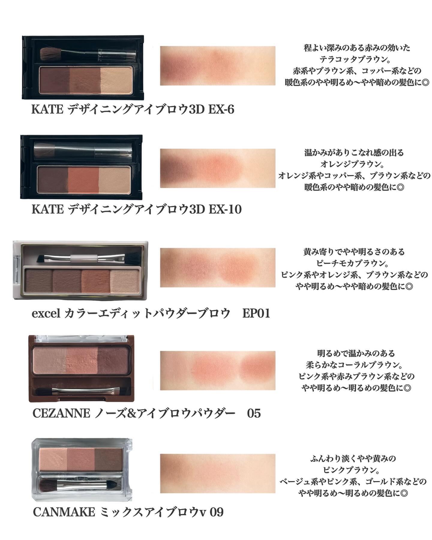 ミックスアイブロウ/キャンメイク/パウダーアイブロウを使ったクチコミ（2枚目）