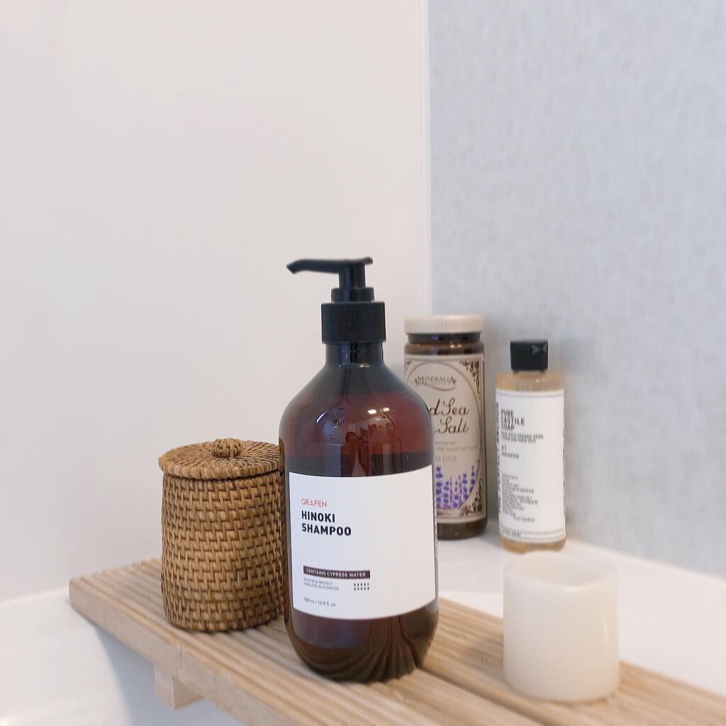 HINOKI SHAMPOO/GRAFEN /市販シャンプーを使ったクチコミ（1枚目）