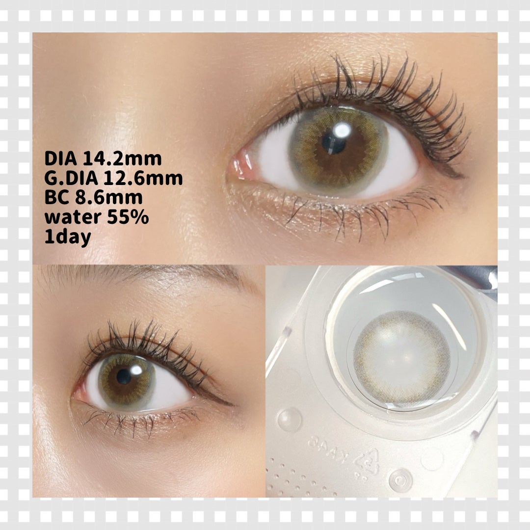 perse 1day/perse/ワンデー(1DAY)カラコンを使ったクチコミ(3枚目)