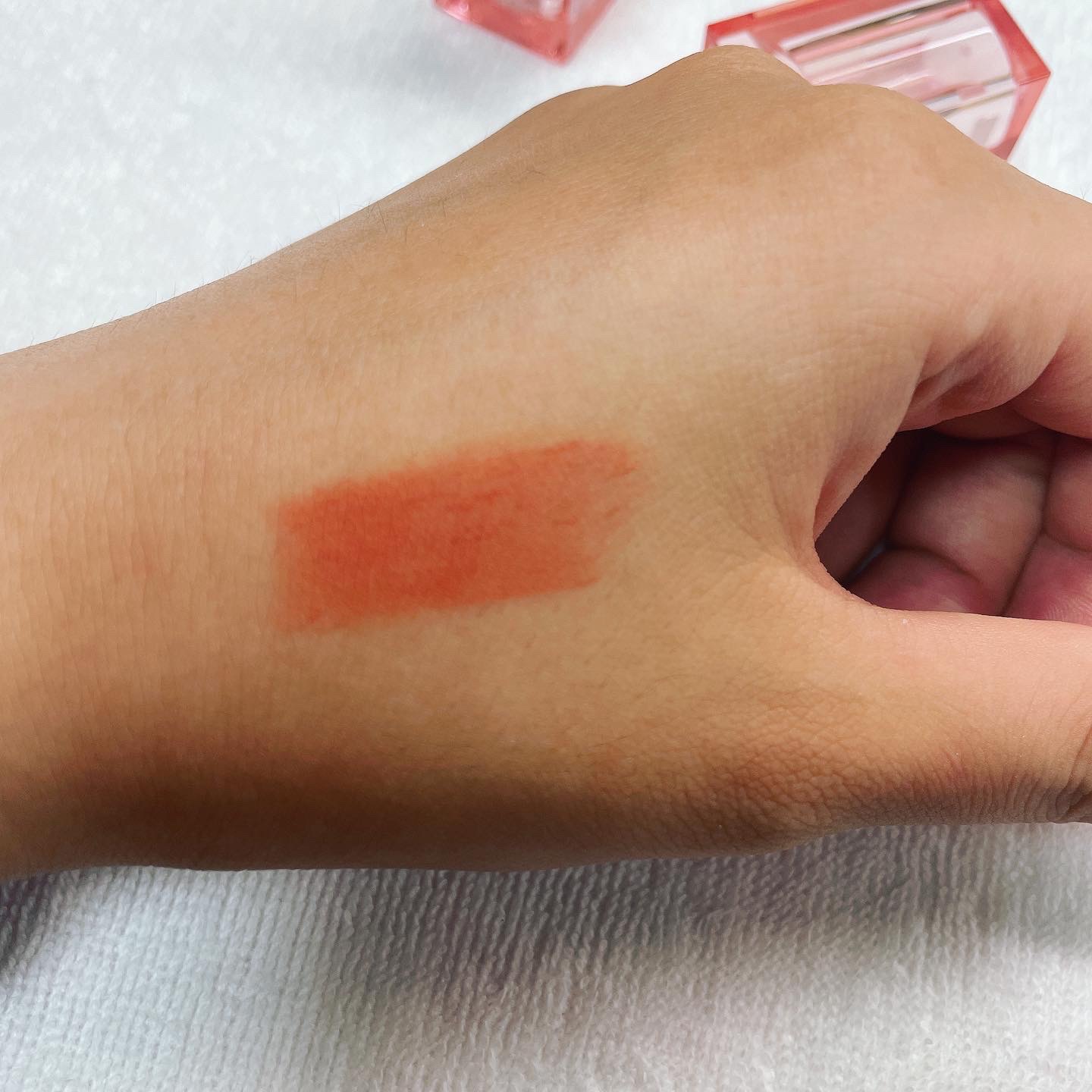 アイムミュートリップスティック/BLESSED MOON/口紅を使ったクチコミ（3枚目）