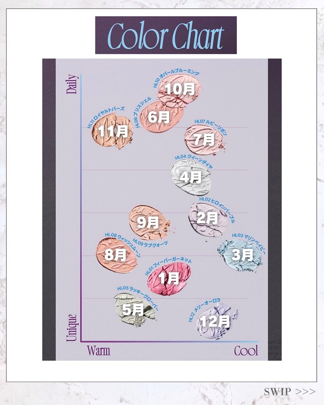 フィー グリッツストーンハイライター/fwee/パウダーハイライトを使ったクチコミ（3枚目）
