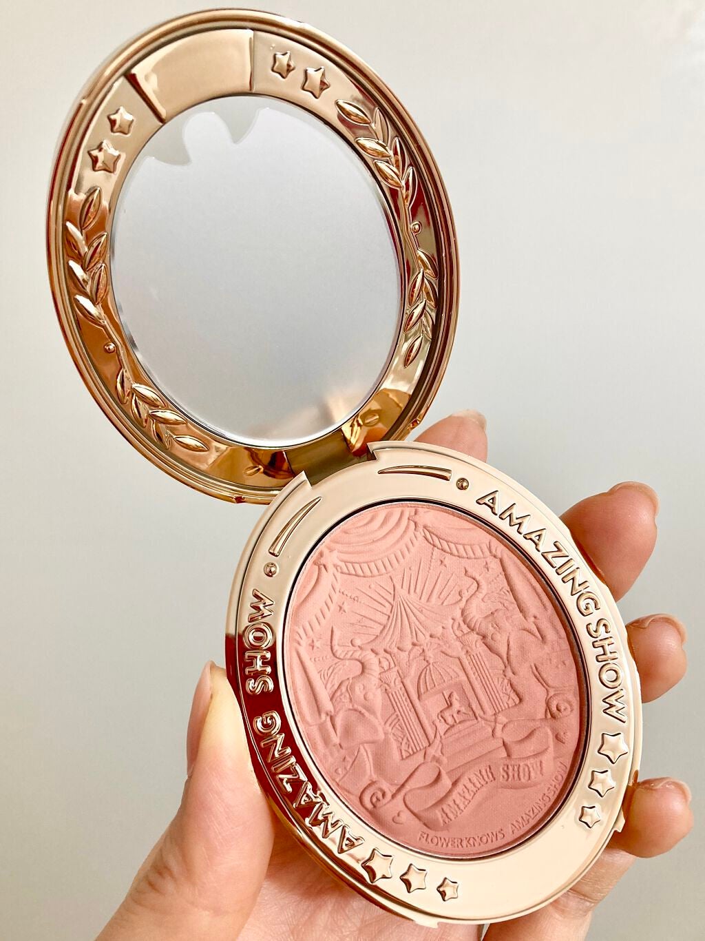 サーカスシリーズ グラデーションブラッシュ /FlowerKnows/パウダーチークを使ったクチコミ(4枚目)