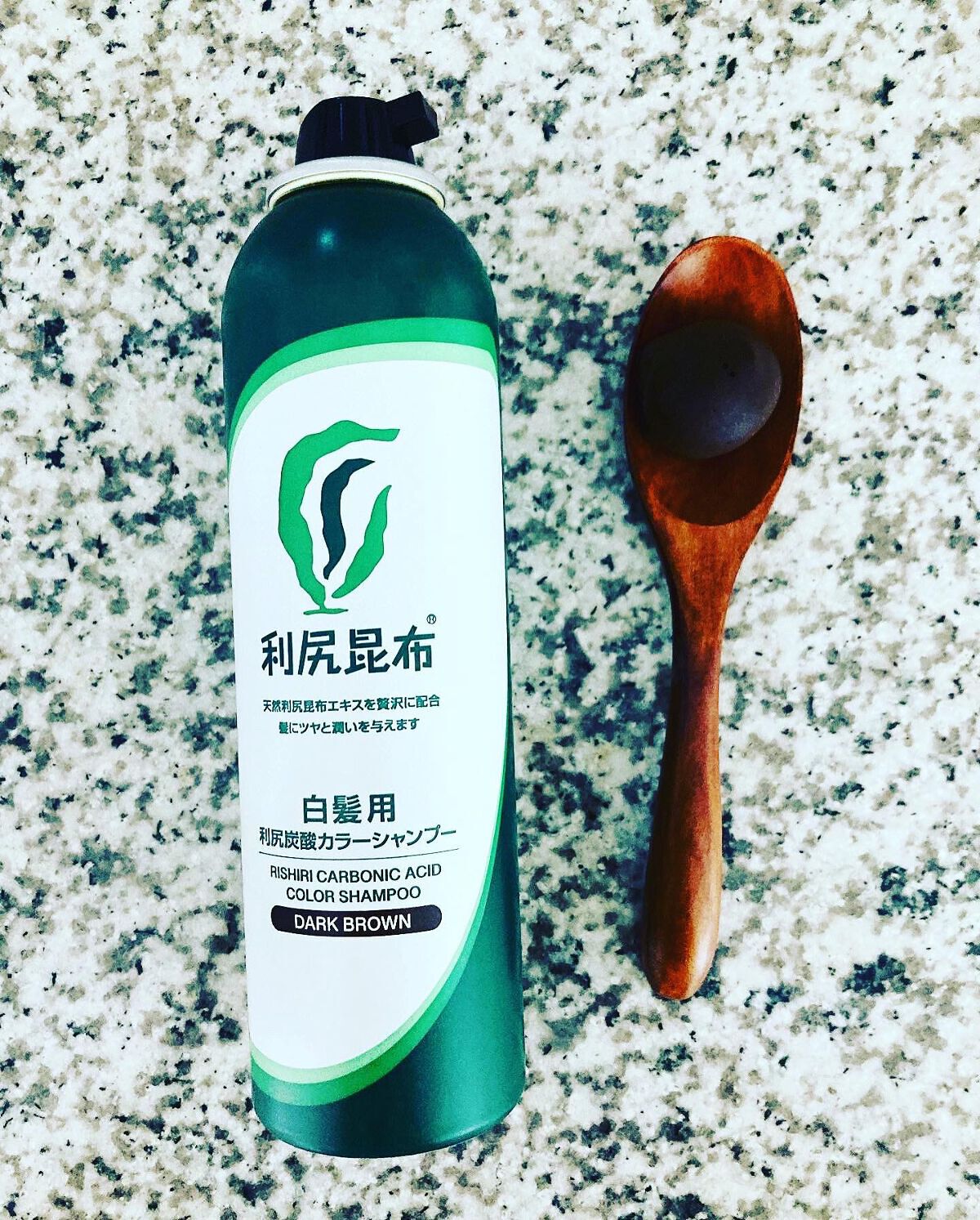 白髪用 利尻炭酸カラーシャンプー /自然派clubサスティ/市販シャンプーを使ったクチコミ（2枚目）