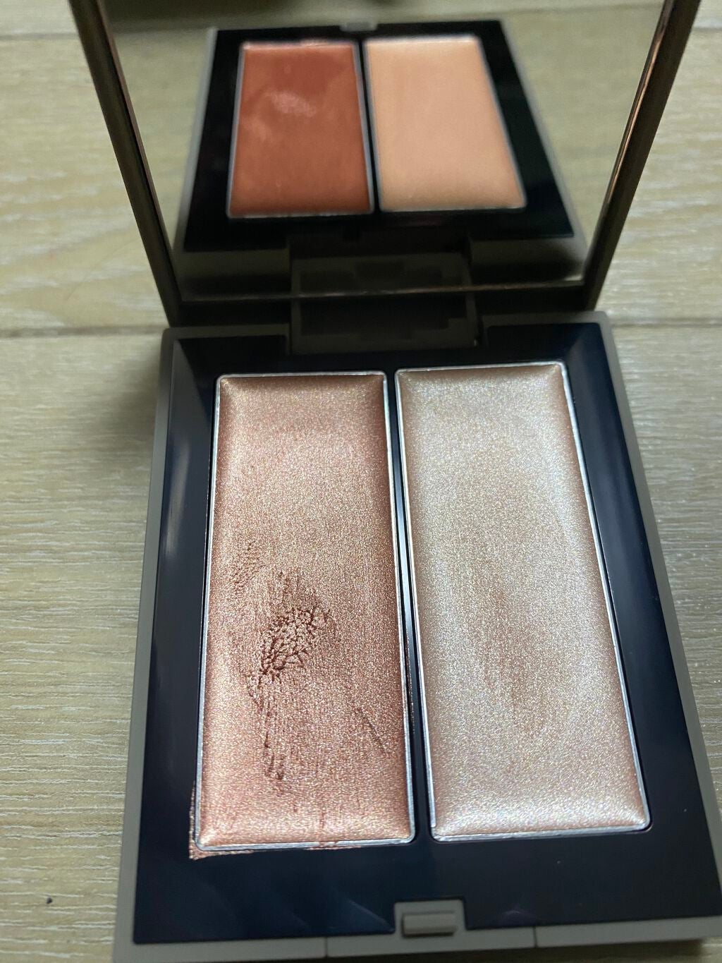 THREE シマリング グロー デュオ/THREE/クリームハイライトを使ったクチコミ(1枚目)