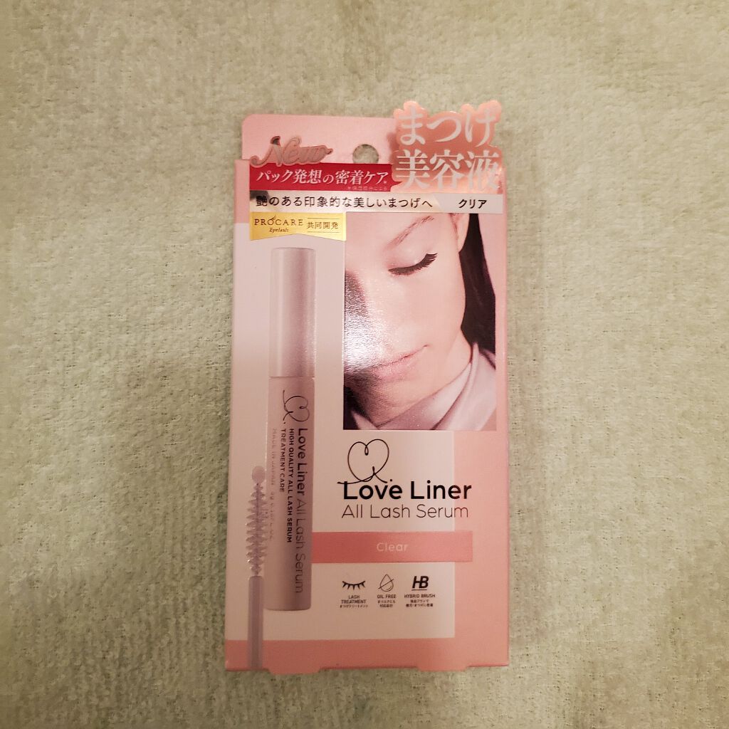 ラブ・ライナー オールラッシュ セラム<まつげ美容液>/ラブ・ライナー/まつげ美容液を使ったクチコミ(1枚目)