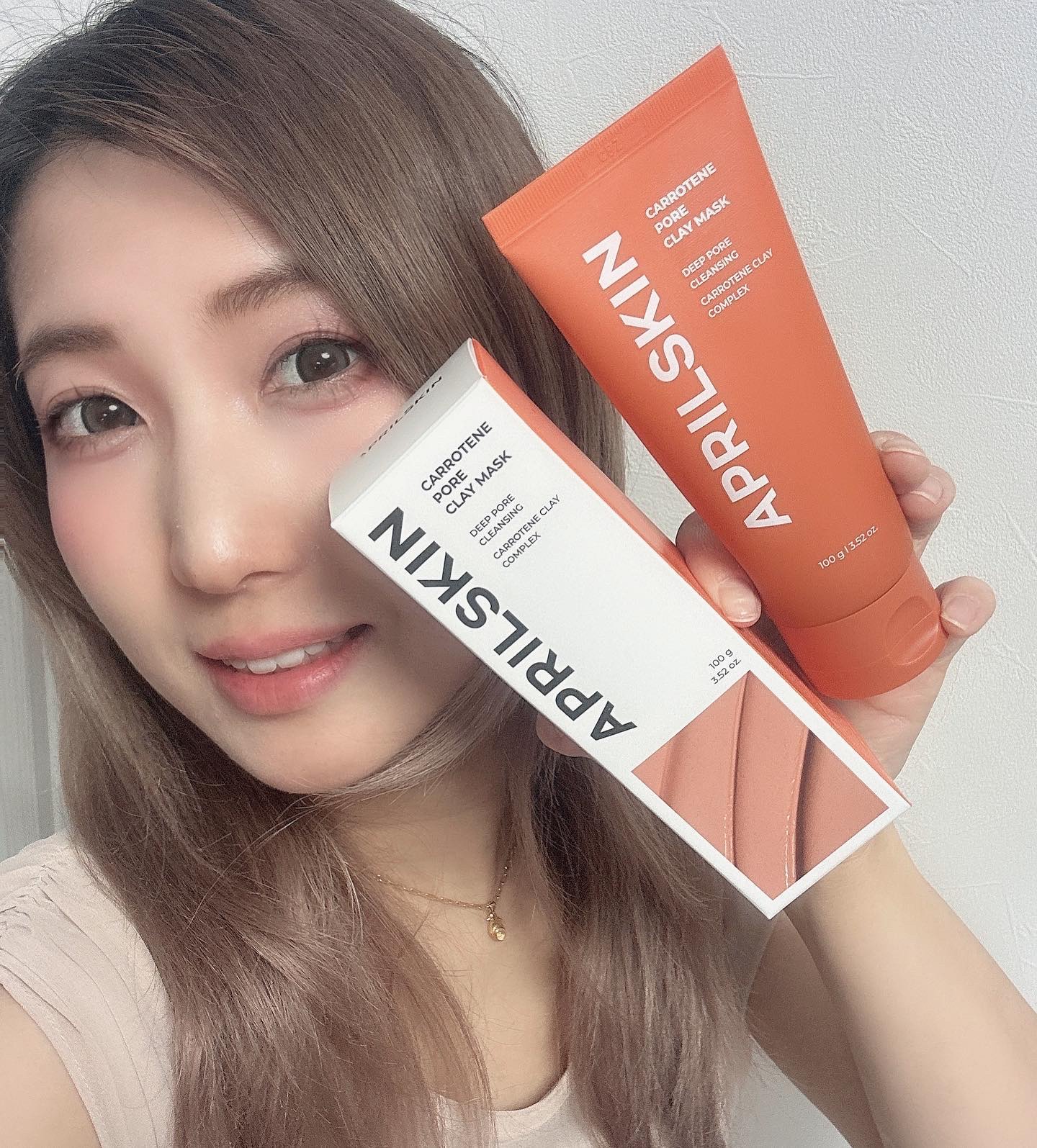 カロテン毛穴レスクレイパック/APRILSKIN/洗い流すパック・マスクを使ったクチコミ（1枚目）