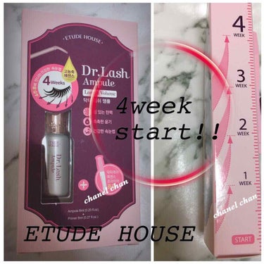 ETUDE Dラッシュ ロング＆ボリュームのクチコミ「#ETUDE HOUSE Dラッシュロング＆ボリューム
4週間チャレンジします！1週間置きに更.....」（1枚目）