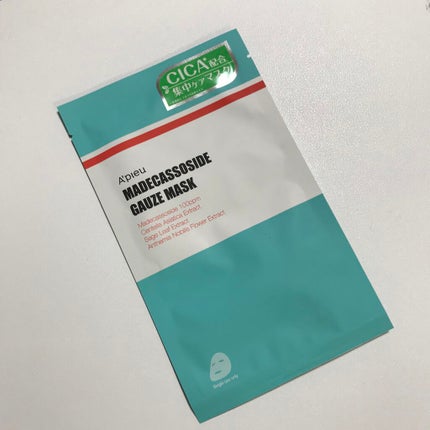 マデカソ CICAシートマスク/A’pieu/シートマスク・パックを使ったクチコミ(1枚目)