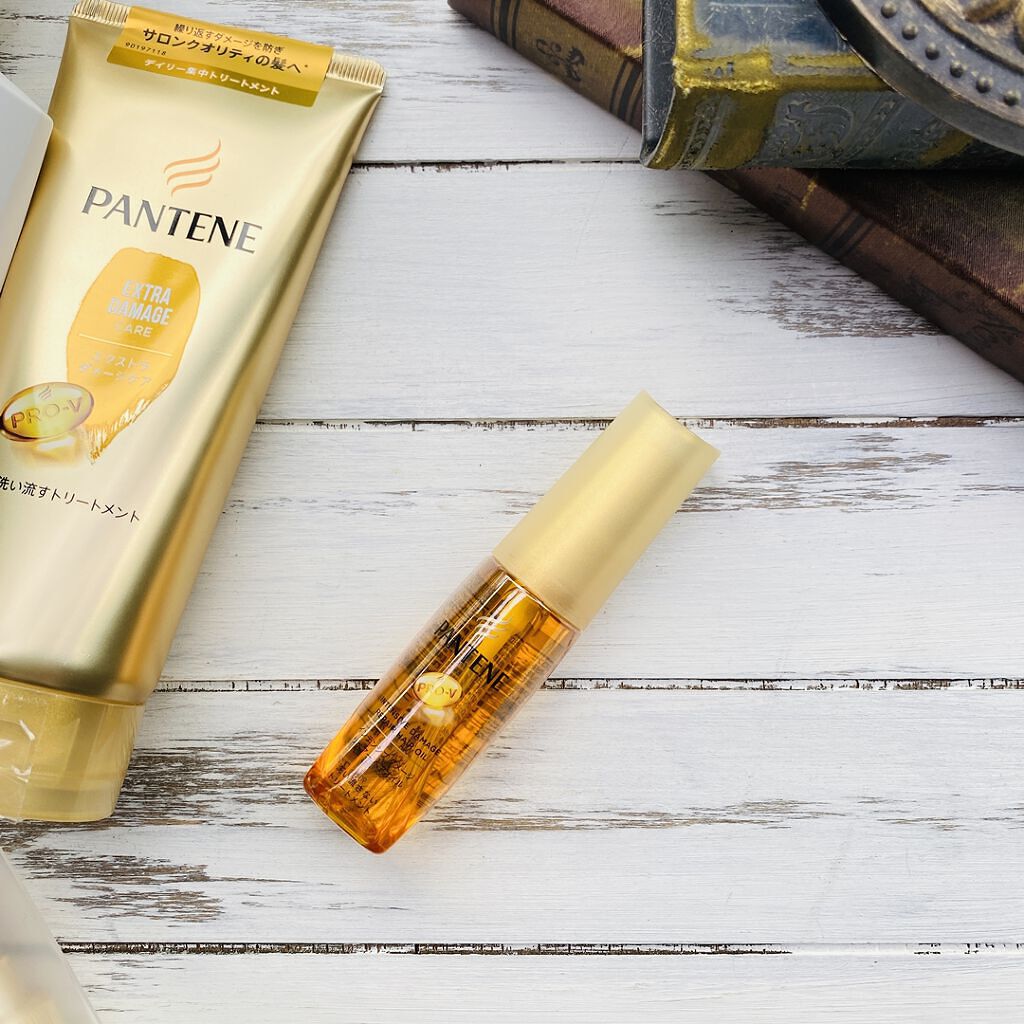 エクストラダメージケア 集中補修オイル/パンテーン/ヘアオイルを使ったクチコミ（1枚目）