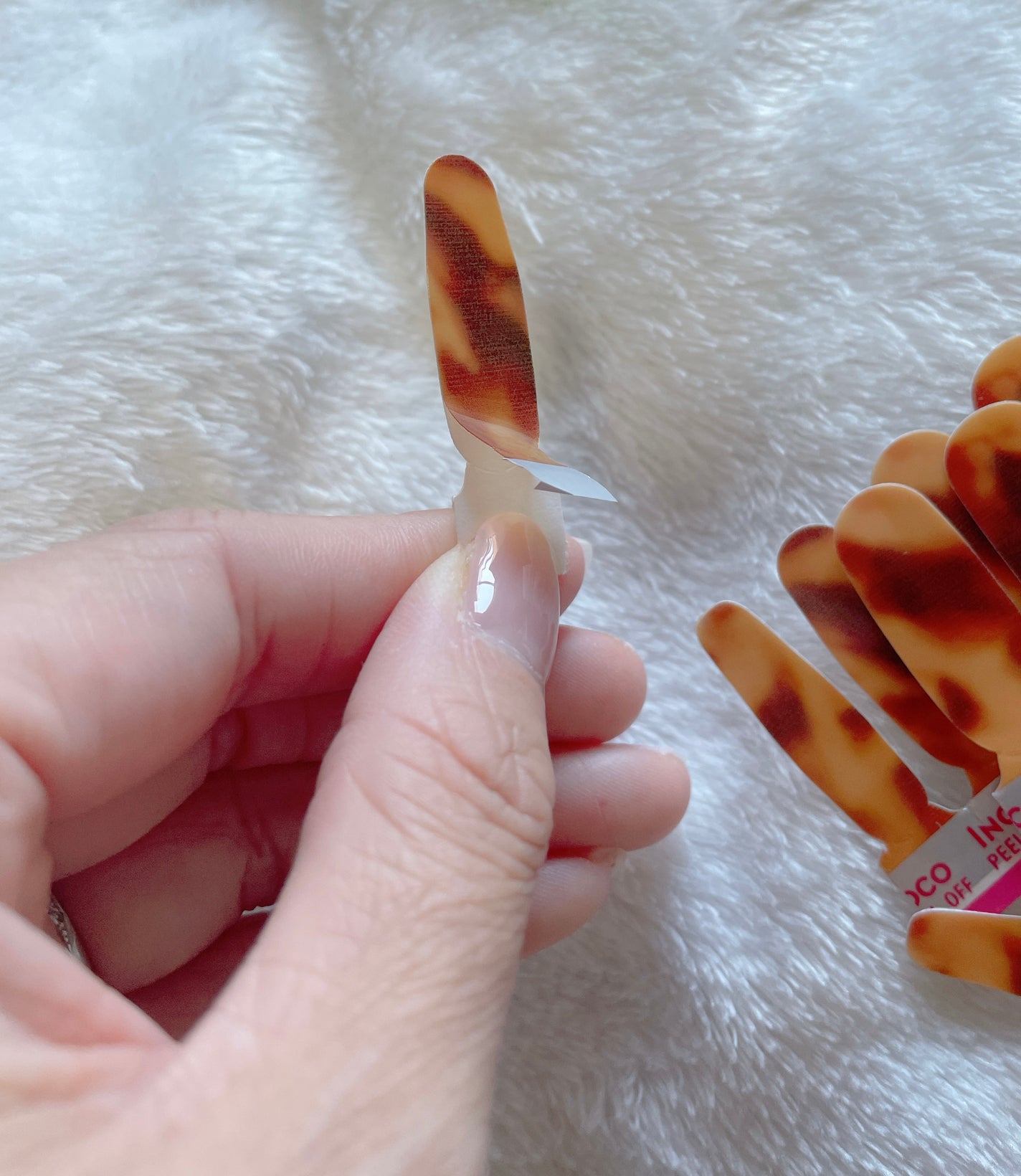 INCOCO インココ マニキュアシート/インココ/ネイルシールを使ったクチコミ(2枚目)