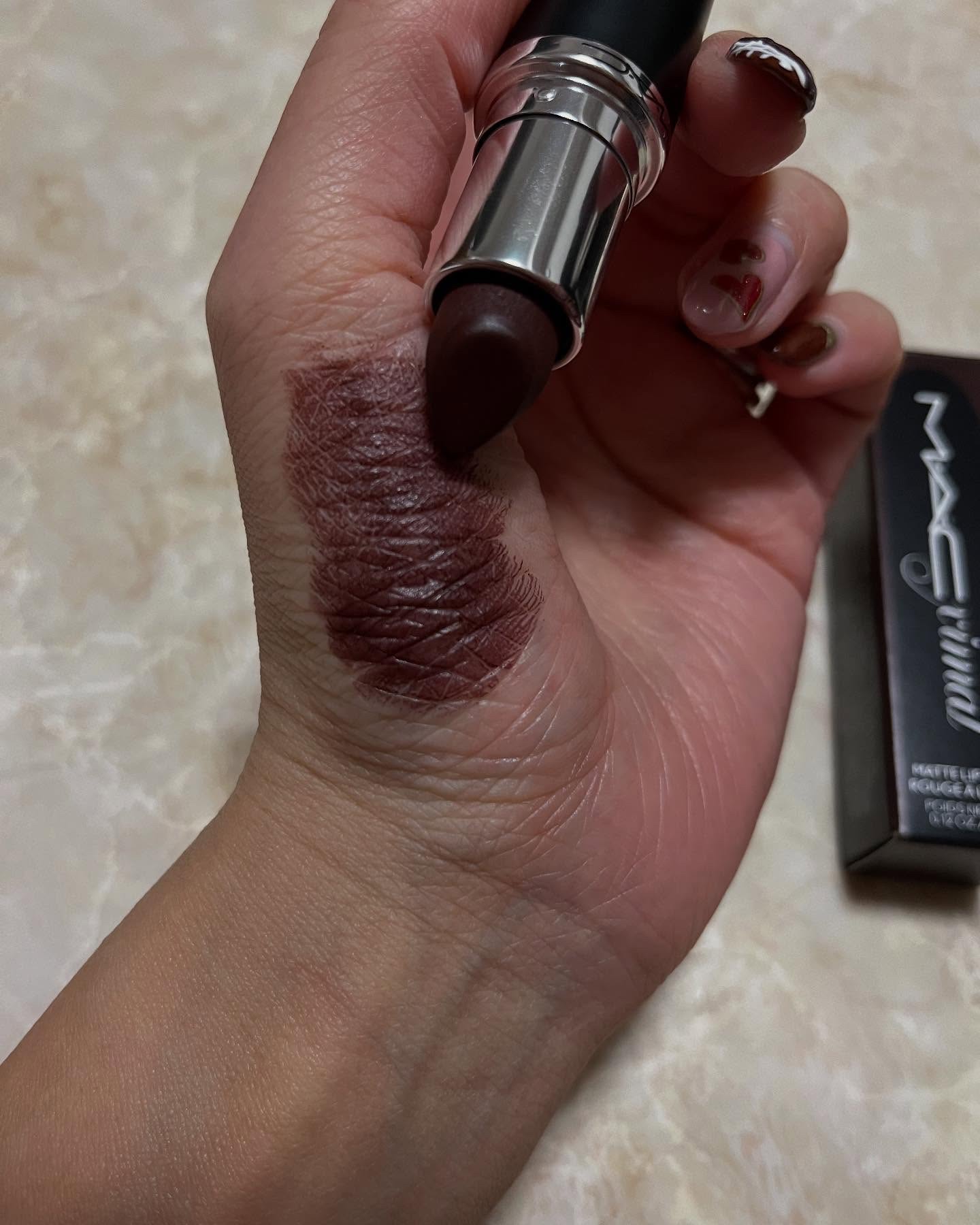 マキシマル シルキー マット リップスティック/M・A・C/口紅を使ったクチコミ（2枚目）