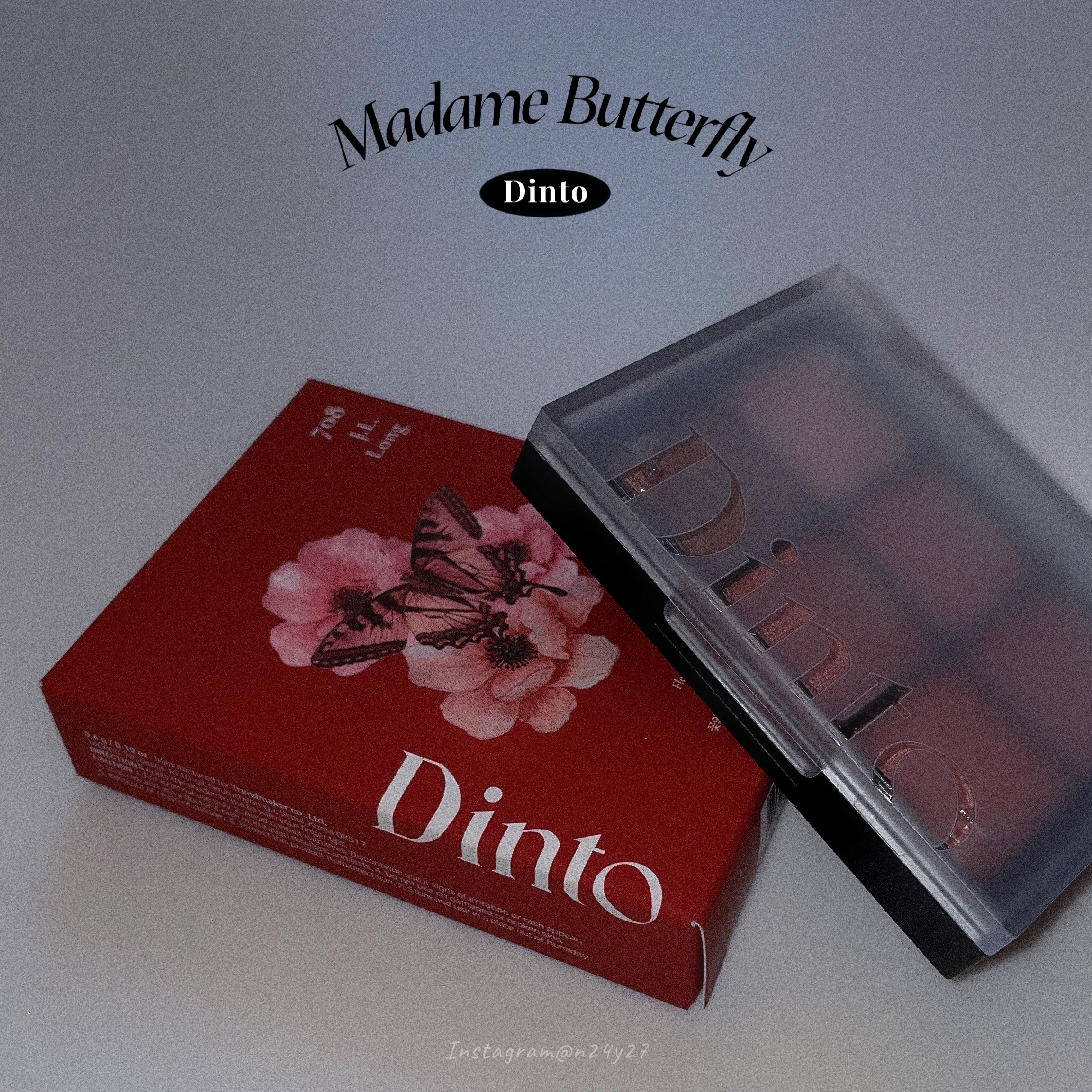 ブラーフィニシュシャドウパレット/Dinto/アイシャドウパレットを使ったクチコミ（1枚目）