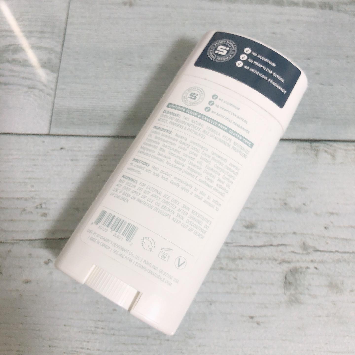 DEODORANT STICK CHARCOAL & MAGNESIUM / Schmidt's