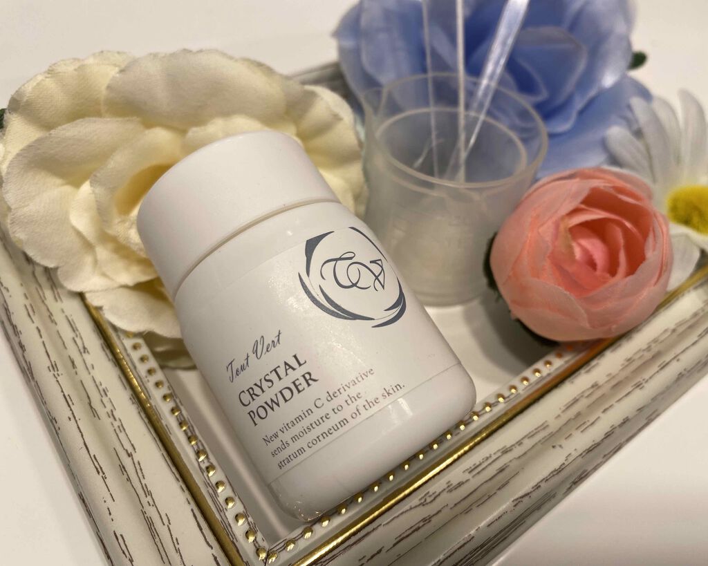クリスタルパウダー/TOUT VERT/その他スキンケアを使ったクチコミ(1枚目)