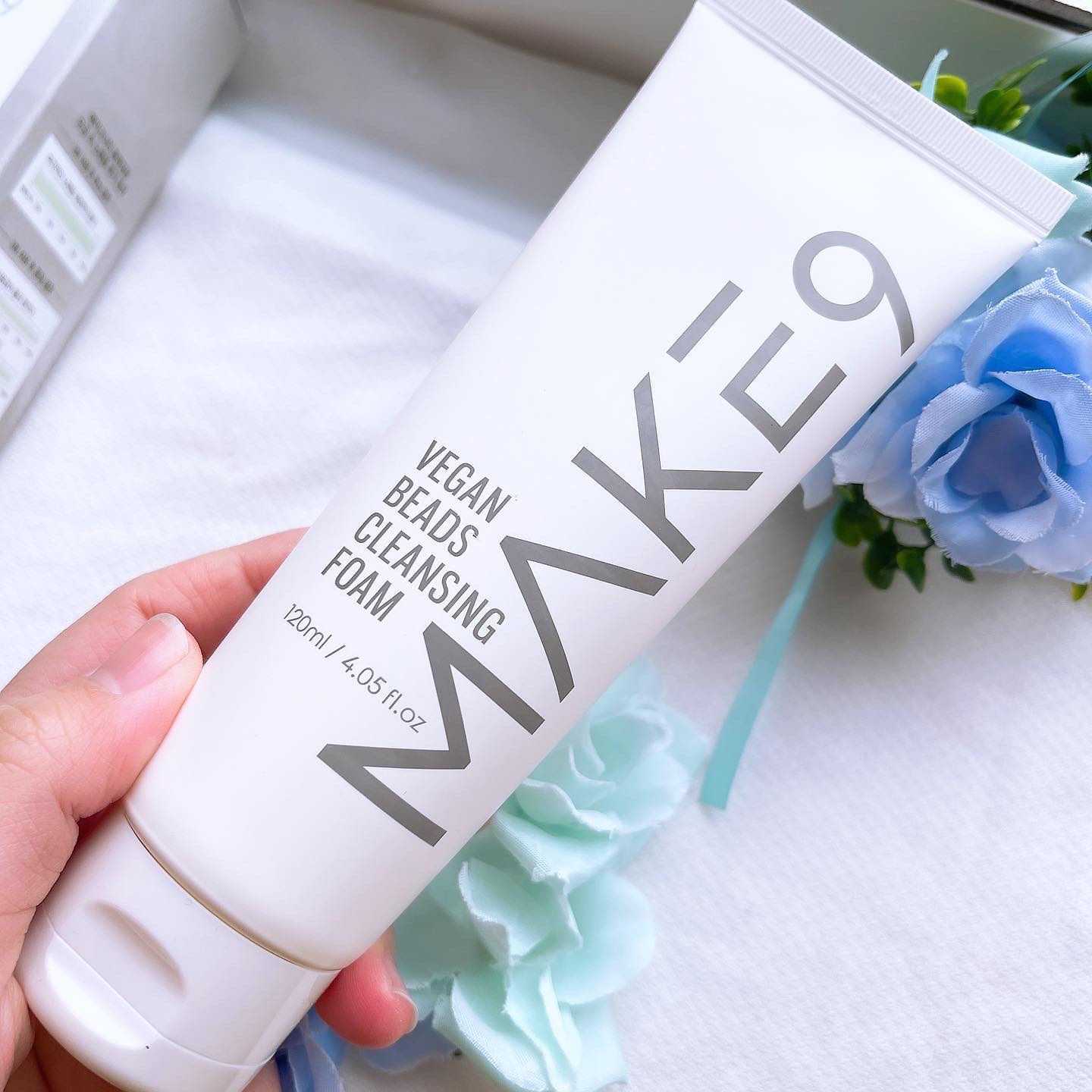 ビーガンビーズクレンジングフォーム/MAKE9/クレンジングクリームを使ったクチコミ（2枚目）