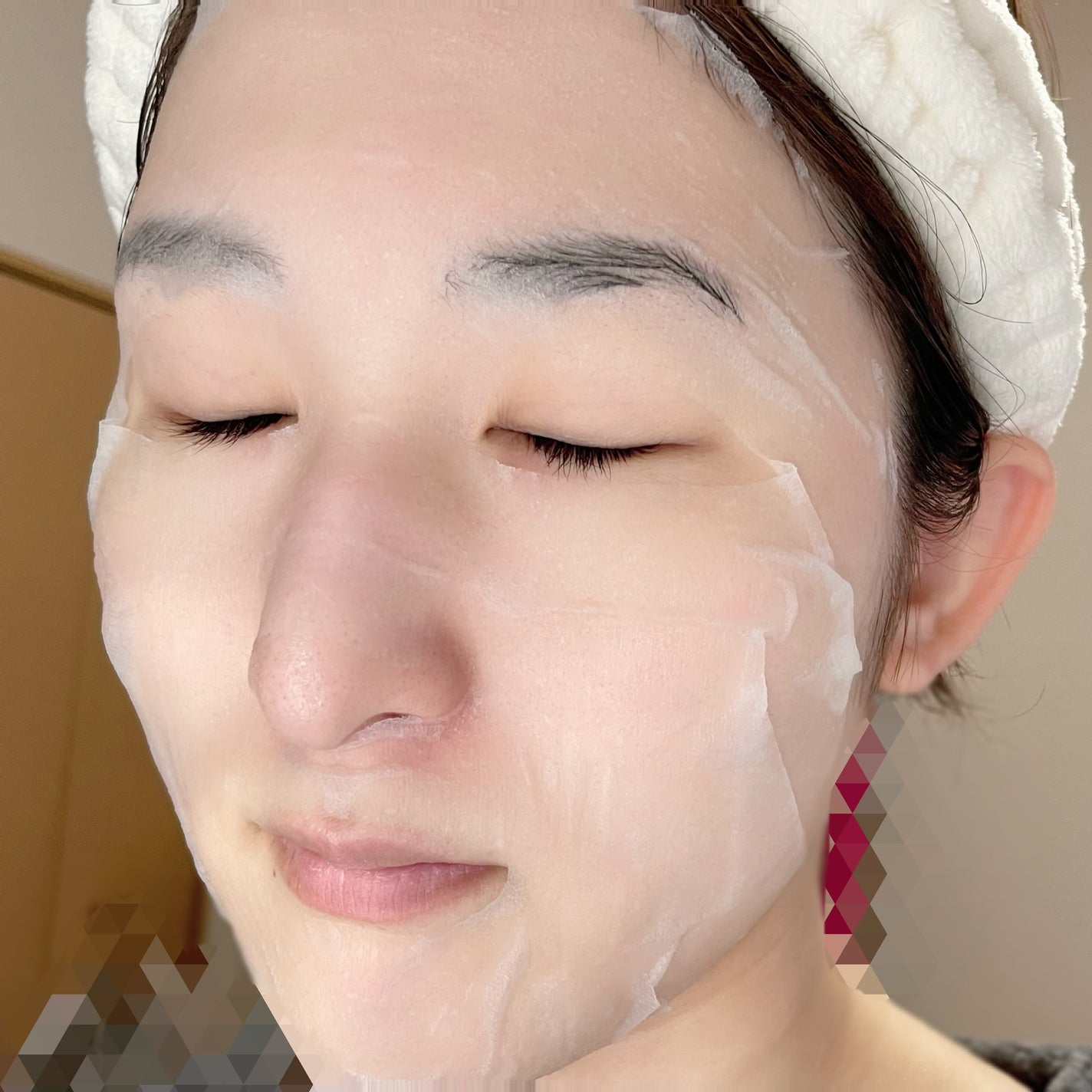 キューブマスク レチノール/ネイチャーリパブリック/シートマスク・パックを使ったクチコミ(4枚目)