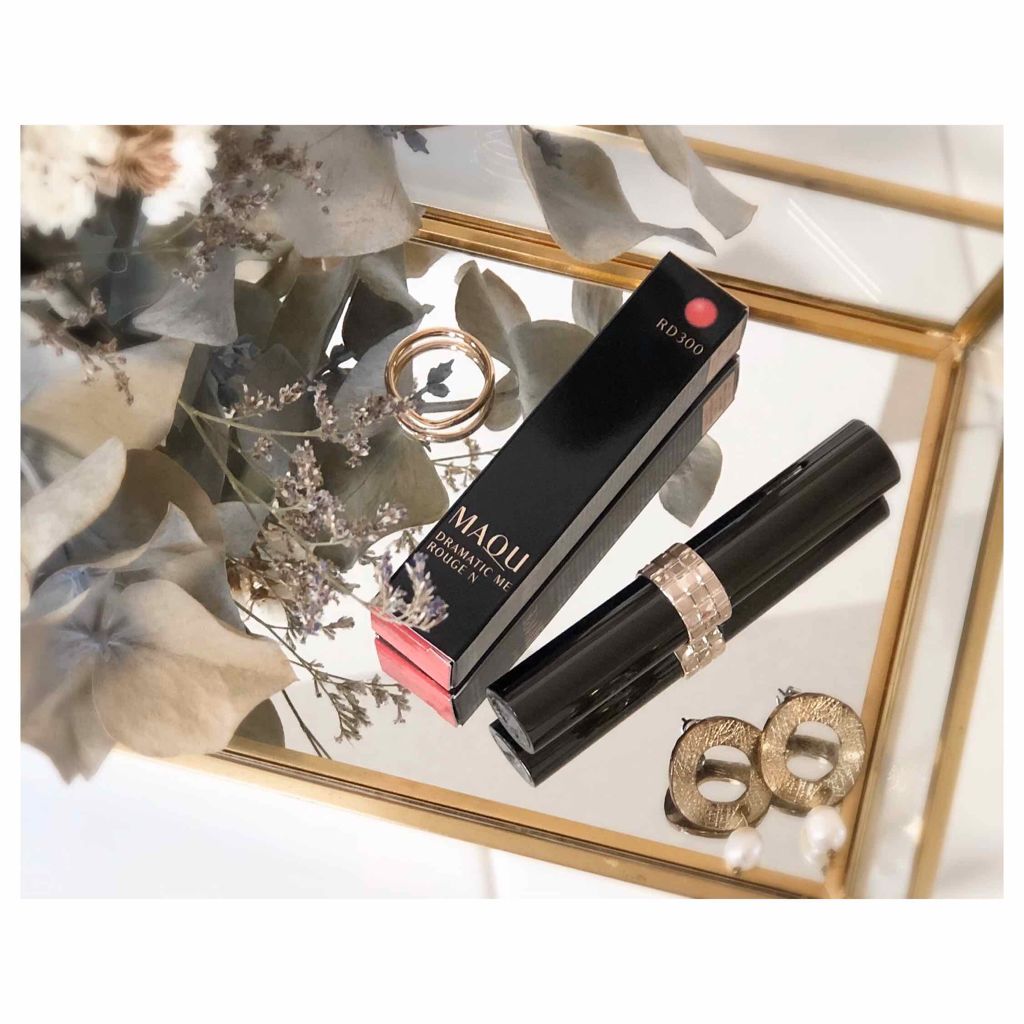 ドラマティックルージュN/マキアージュ/口紅を使ったクチコミ（2枚目）