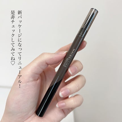 ファッションブロウ パウダーインペンシル N/MAYBELLINE NEW YORK/アイブロウペンシルを使ったクチコミ(5枚目)