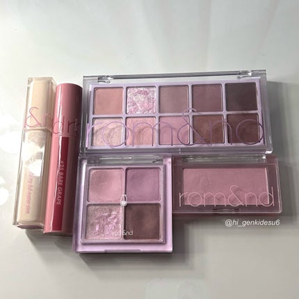 ベターザンアイズ ミルクシリーズ/rom&nd/アイシャドウパレットを使ったクチコミ(5枚目)