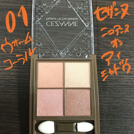 ニュアンスオンアイシャドウ/CEZANNE/アイシャドウパレットを使ったクチコミ(1枚目)