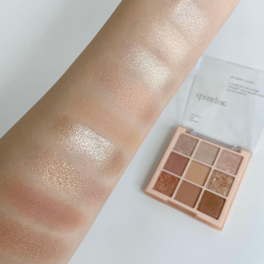 シャドウパレット/dasique/アイシャドウパレットを使ったクチコミ（3枚目）