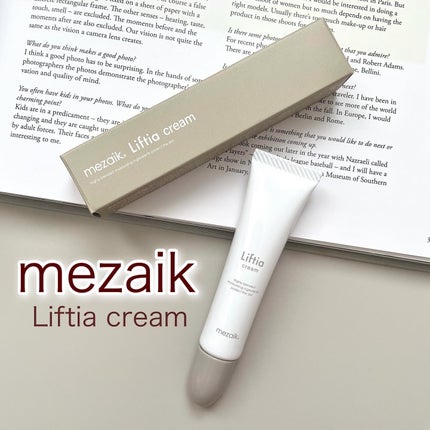 リフティアクリーム(目元用クリーム )/メザイク/アイケア・アイクリームを使ったクチコミ(1枚目)