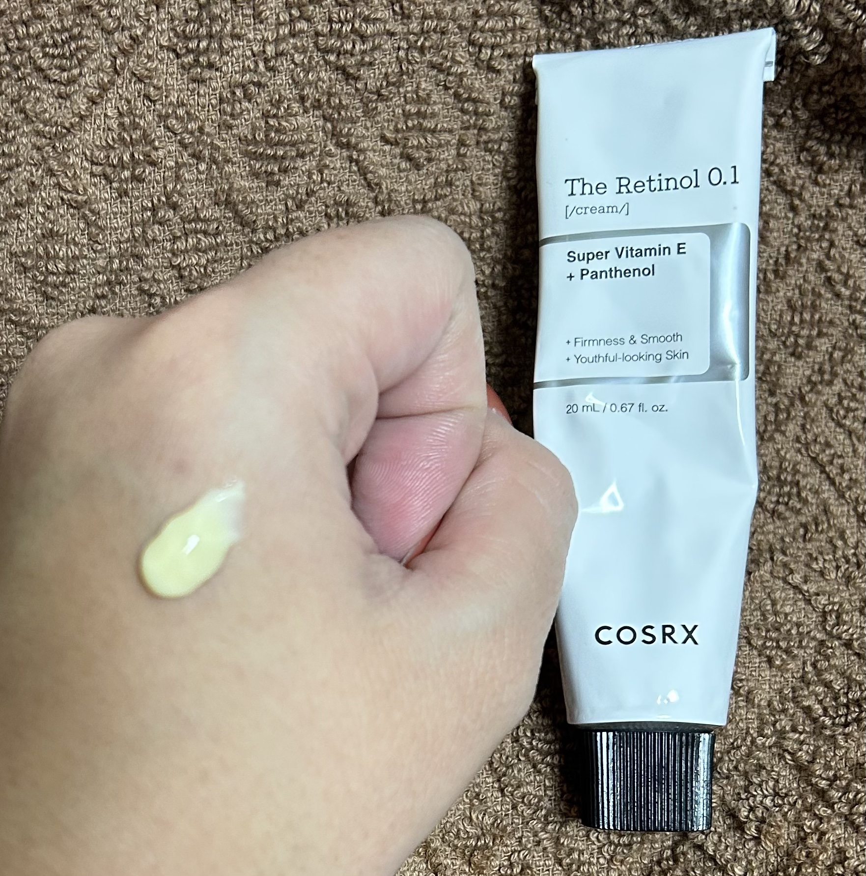RXザ・レチノール0.1クリーム/COSRX/フェイスクリームを使ったクチコミ（2枚目）