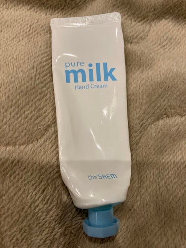 the SAEM pure milk Body Lotion のクチコミ「#the SAEM
#ザセム

#使い切り 
ザセムのハンドクリーム使い切りました☺️

香り.....」（1枚目）