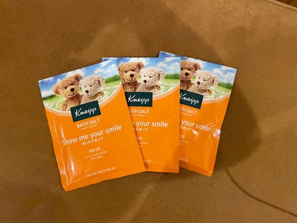 クナイプ バスソルト ネロリの香り/クナイプ/無機塩系入浴剤を使ったクチコミ(3枚目)