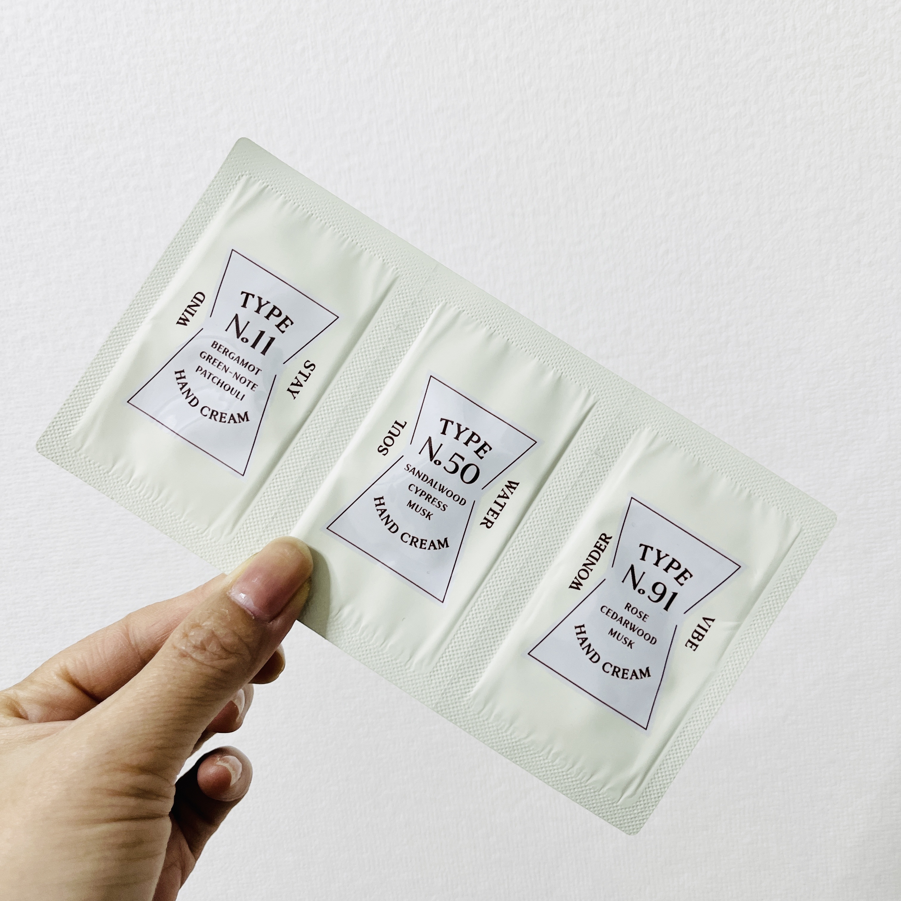 パフュームハンドクリーム /Type No. /ハンドクリームを使ったクチコミ（1枚目）