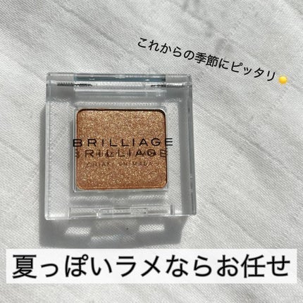 ワンダークリエイション /ブリリアージュ/単色アイシャドウを使ったクチコミ(1枚目)