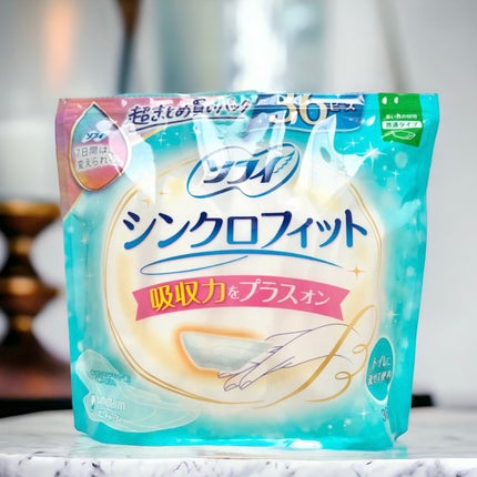 ソフィ シンクロフィット 多い日の昼用/ソフィ/ナプキンを使ったクチコミ(1枚目)