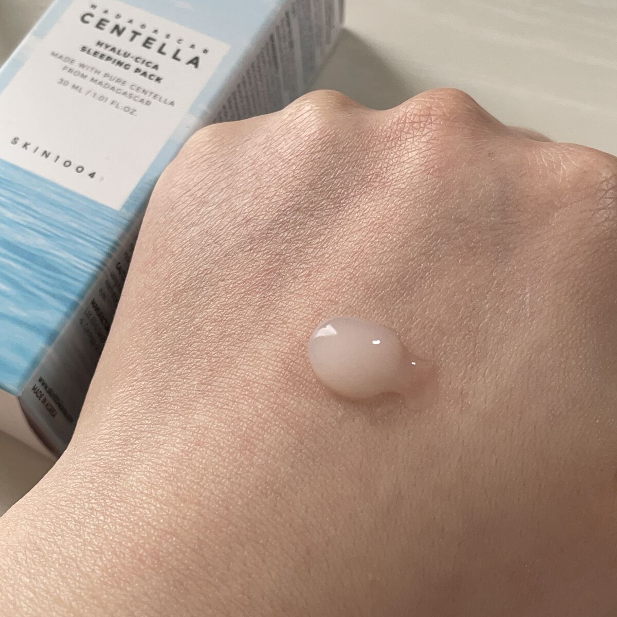 ヒアルーシカ スリーピングパック/SKIN1004/シートマスク・パックを使ったクチコミ（2枚目）